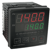 Dwyer Series 4B 1/4 DIN Temperature/Process Controller, Series 4B